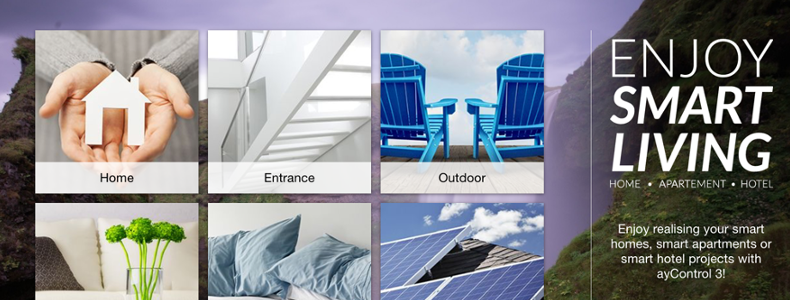 Customise your ayControl KNX + IoT App design